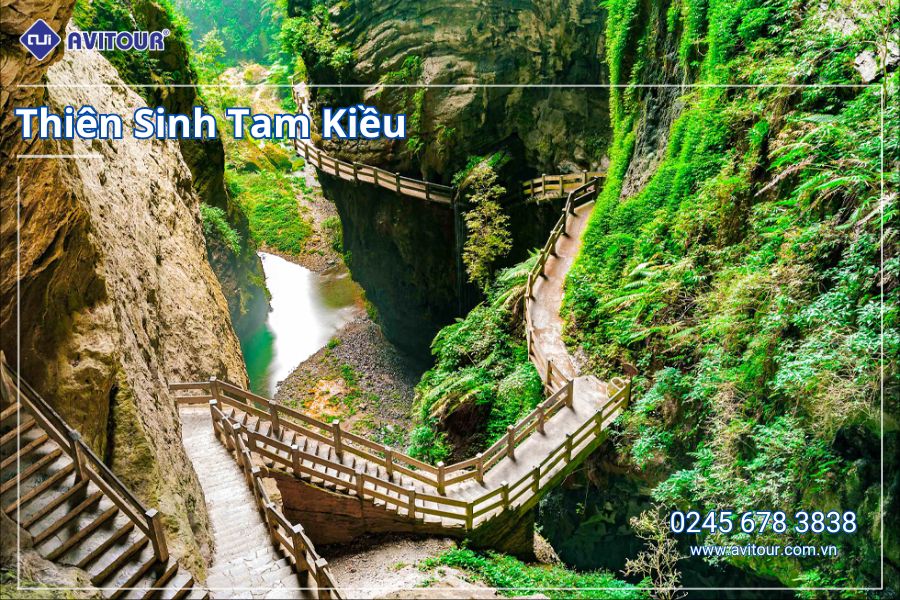 HÀNH TRÌNH KHÁM PHÁ RỰC RỠ TẾT DƯƠNG LỊCH: TRÙNG KHÁNH - TỪ KHÍ KHẨU CỔ TRẤN - THIÊN SINH TAM KIỀU - NÚI TIÊN NỮ - VŨ LONG