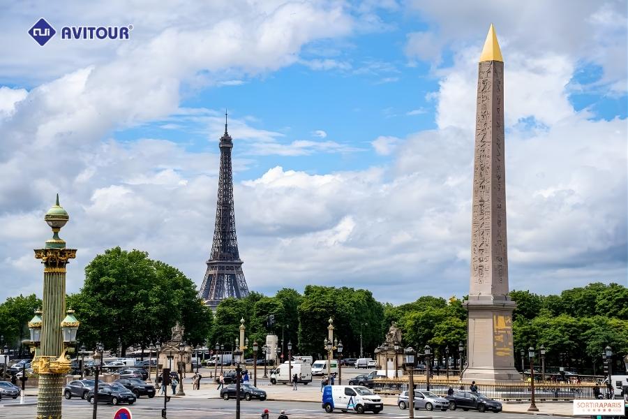 Hòa mình vào không gian lịch sử tại Quảng trường Concorde