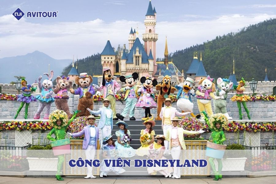 Hòa mình vào thế giới cổ tích tại công viên Disneyland Hongkong