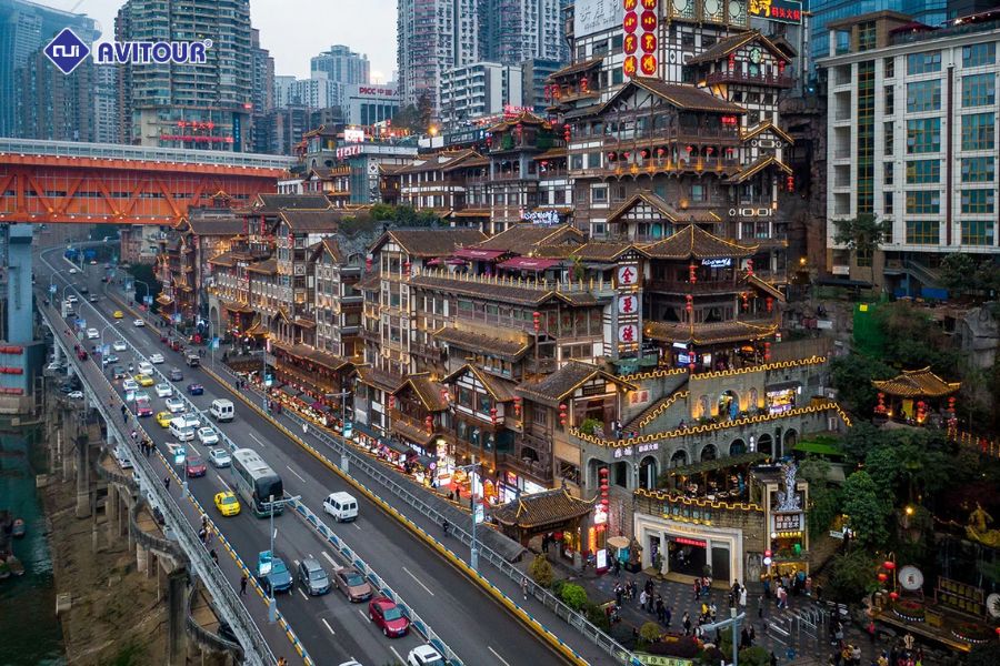 Hồng Nhai Động Trùng Khánh - Thiên đường ẩm thực và cảnh quan đẹp mắt