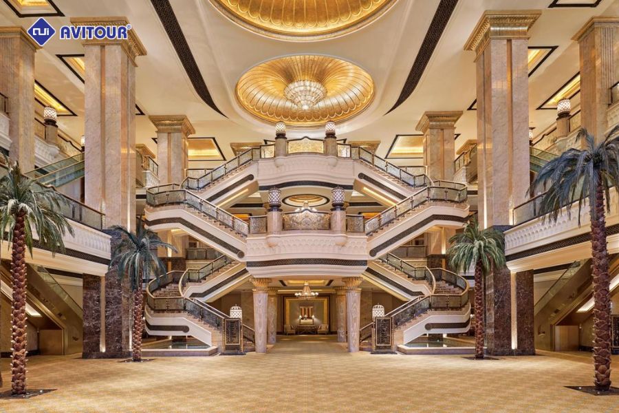 Khách sạn Emirates Palace: Trải nghiệm cuộc sống hoàng gia tại Abu Dhabi