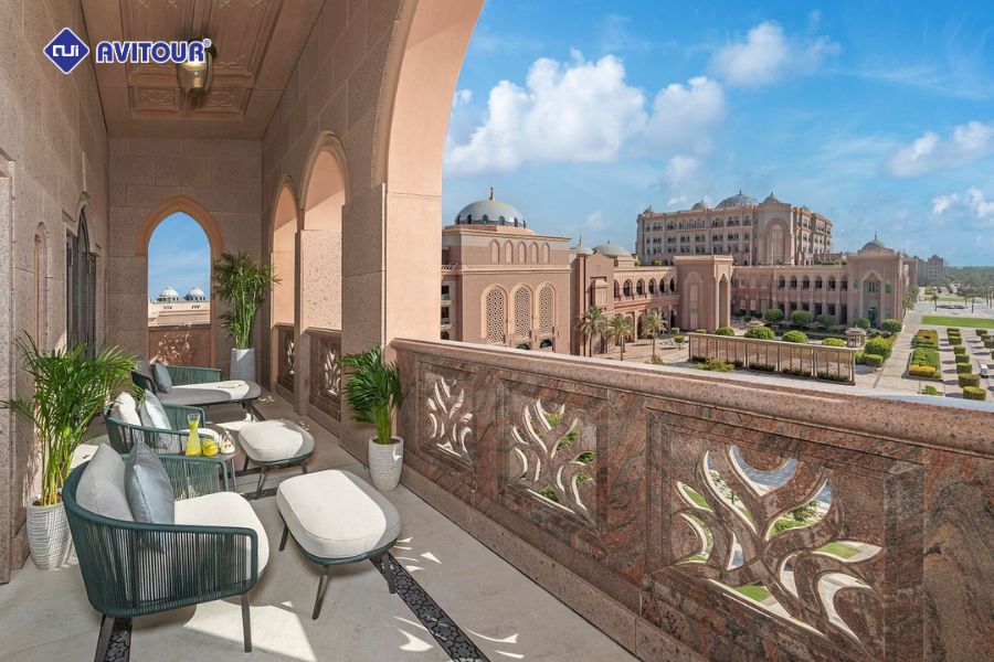 Khách sạn Emirates Palace: Trải nghiệm cuộc sống hoàng gia tại Abu Dhabi