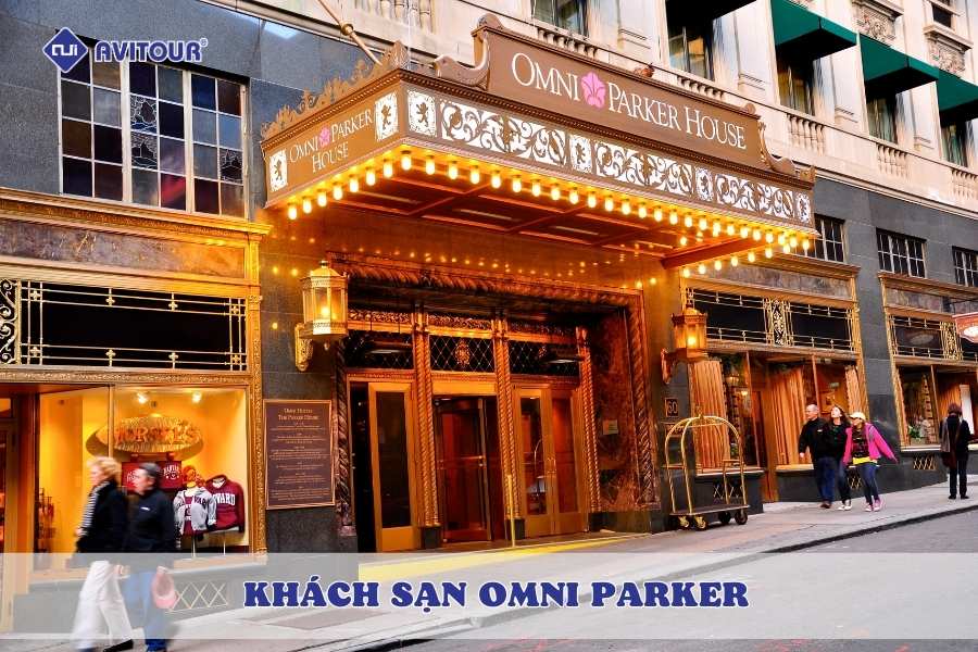 Khách sạn Omni Parker - Điểm đến kết hợp không gian bảo tàng độc đáo