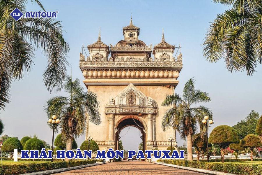 Khải hoàn môn Patuxai - công trình lịch sử ấn tượng ở Viêng Chăn