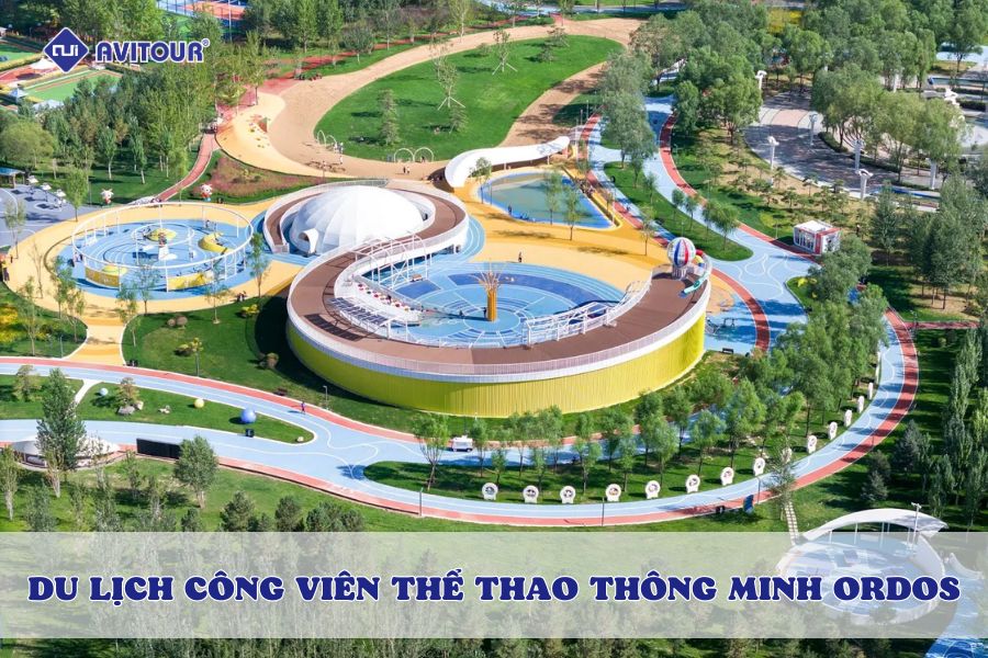 Khám phá công viên thể thao thông minh Ordos