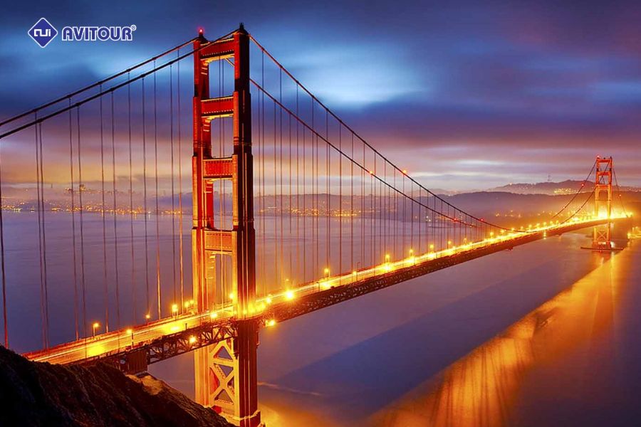 Khám phá kiệt tác kiến trúc San Francisco: Cầu cổng vàng Golden Gate