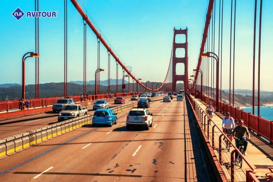 Khám phá kiệt tác kiến trúc San Francisco: Cầu cổng vàng Golden Gate