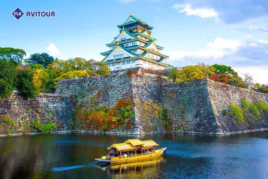 Khám phá lâu đài Osaka: Biểu tượng lịch sử và vẻ đẹp bốn mùa của Nhật Bản