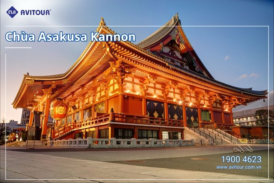 Khám phá mùa hè Nhật Bản 2024 - Chùa Asakusa Kannon