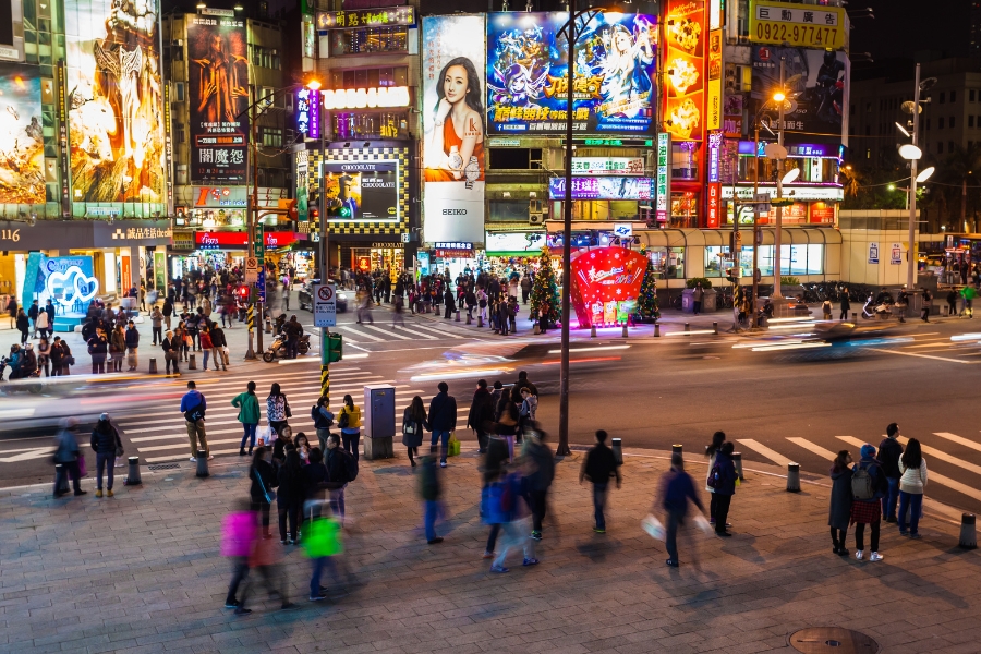 Khám phá Tây Môn Đình - con phố sầm uất bậc nhất Đài Bắc