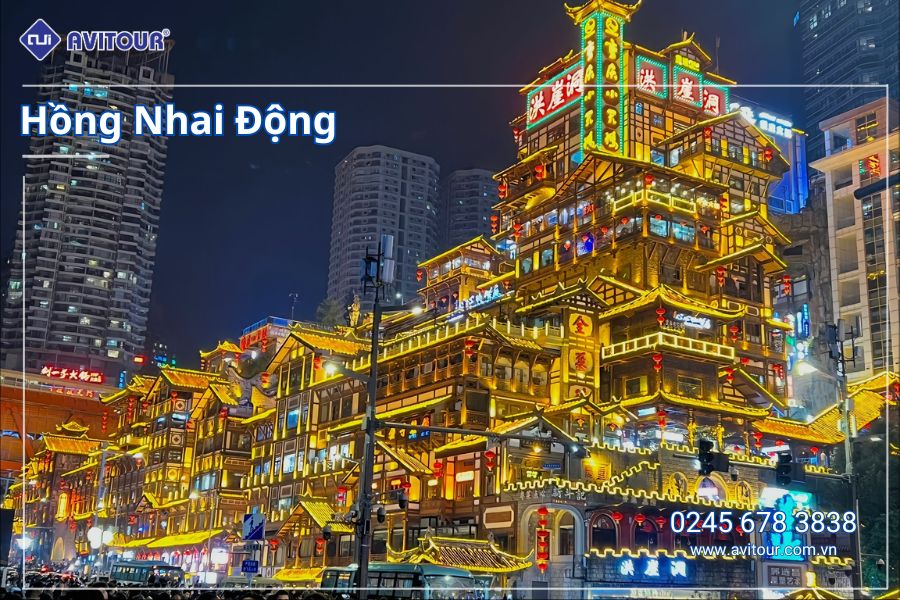 KHÁM PHÁ TRUNG QUỐC: TRÙNG KHÁNH - TỪ KHÍ KHẨU CỔ TRẤN - HỒNG NHAI ĐỘNG - CÔNG VIÊN GẤU TRÚC - TỊNH THỔ A BÁ - NGÕ RỘNG NGÕ HẸP- THÀNH ĐÔ - CỬU TRẠI CÂU