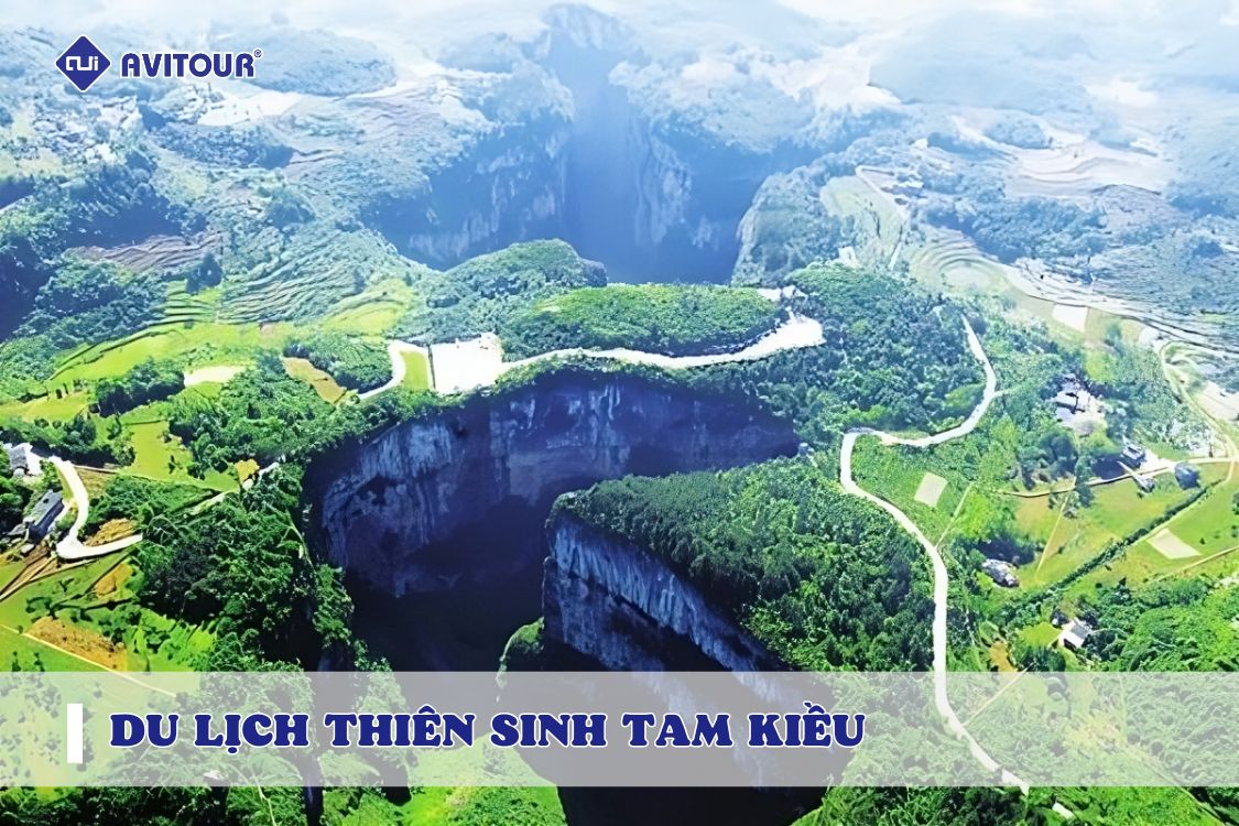 Khám phá tuyệt tác thiên nhiên Thiên Sinh Tam Kiều
