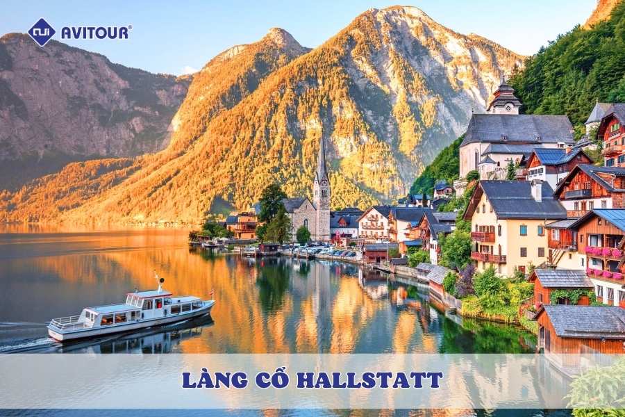 Lạc bước giữa khung cảnh cổ tích tại làng cổ Hallstatt của Áo