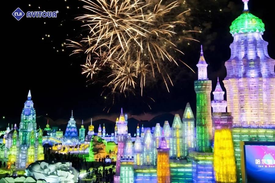 Lạc vào giấc mơ tuyết trắng ở thành phố băng Cáp Nhĩ Tân