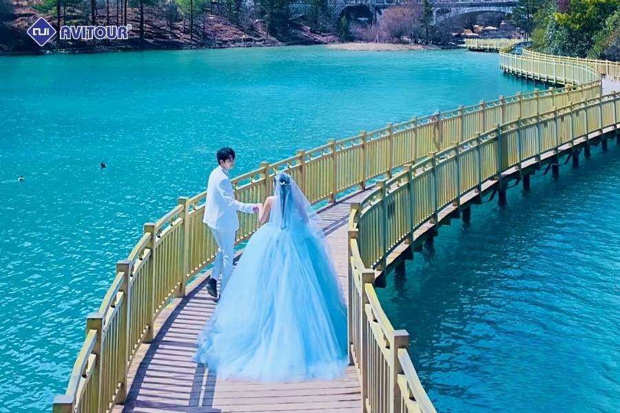 Lam Nguyệt Cốc - Bức tranh thủy mặc giữa núi rừng Ngọc Long