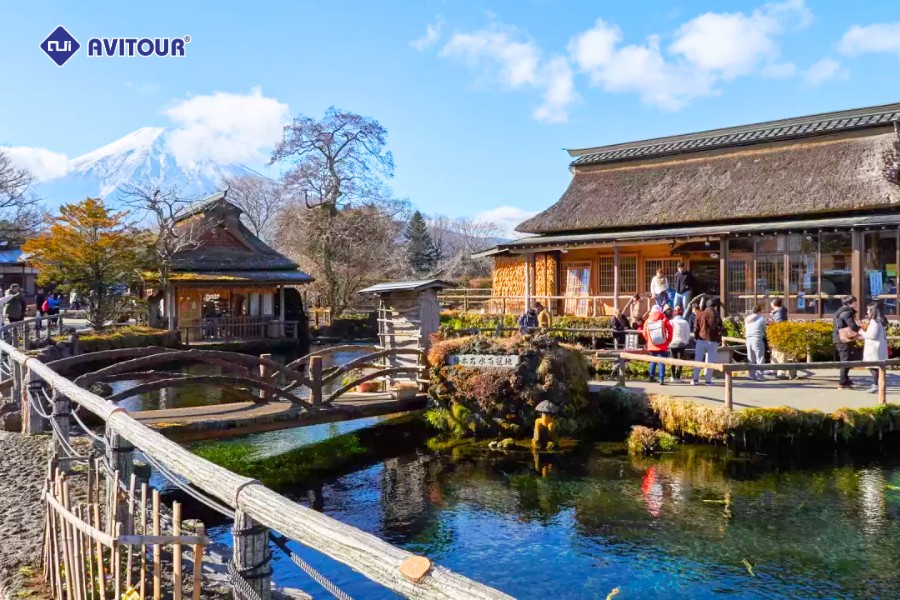 Làng Oshino Hakkai: Văn Hoá Cổ Dưới Chân Núi Phú Sĩ