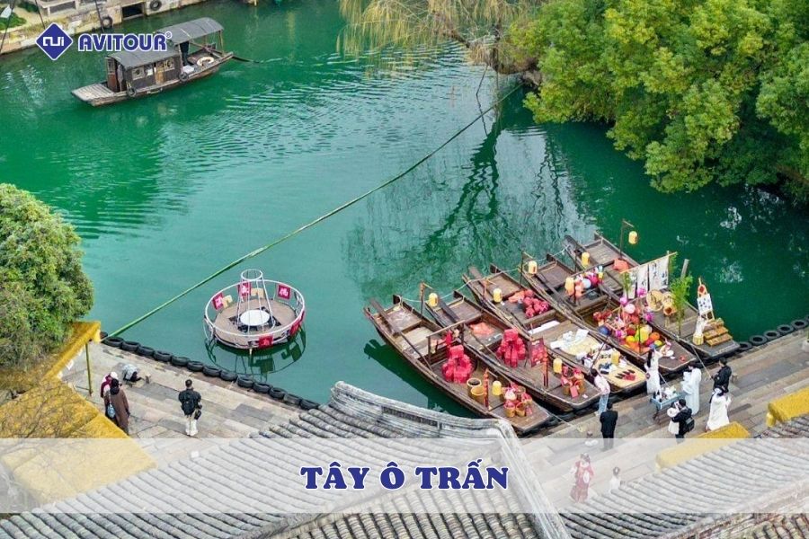 Ngất ngây trước vẻ đẹp của Tây Ô Trấn