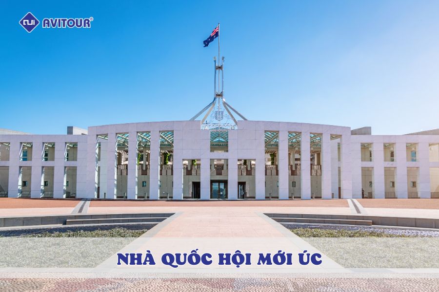 Nhà Quốc hội mới Úc: Điểm đến không thể bỏ lỡ khi ghé thăm thủ đô Canberra