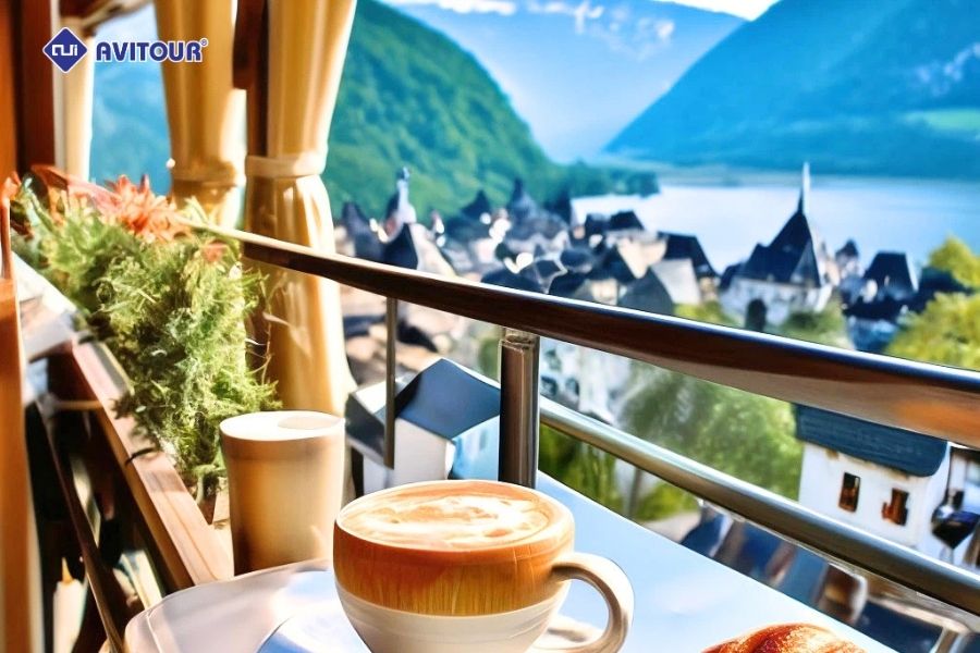 Quảng trường chợ trung tâm Hallstatt - Nơi lưu giữ vẻ đẹp nguyên bản châu Âu