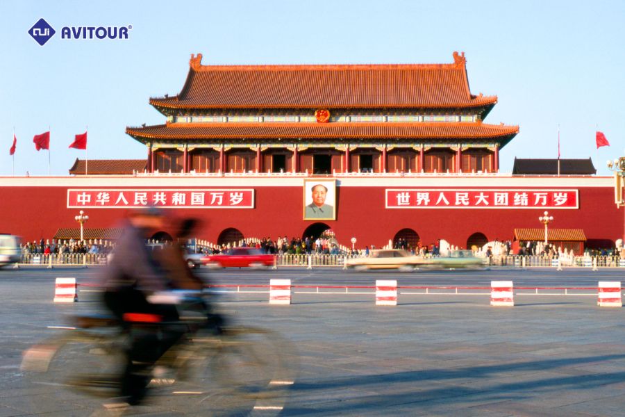 Quảng trường Thiên An Môn - công trình lịch sử vĩ đại của nhân loại