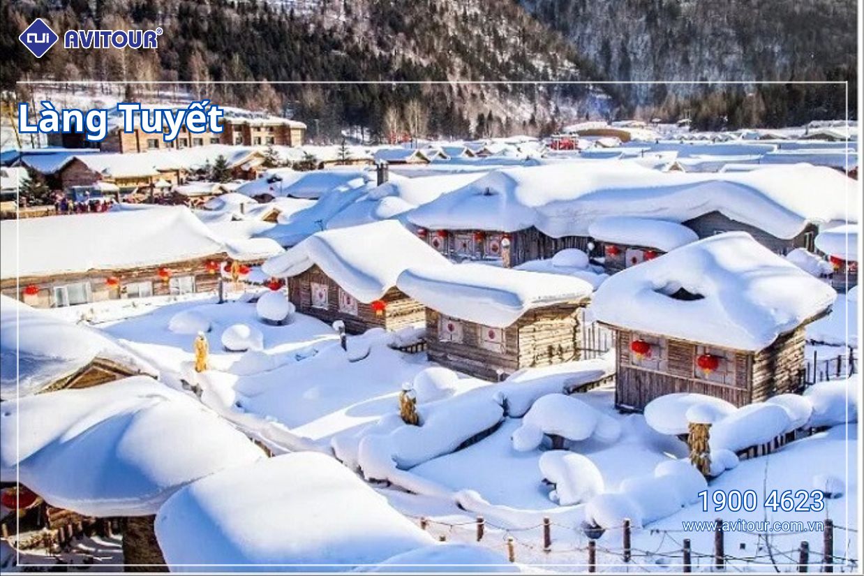 Tham quan Cáp Nhĩ Tân thiên đường tuyết trắng | CÁP NHĨ TÂN - YABULI SKI - LÀNG TUYẾT