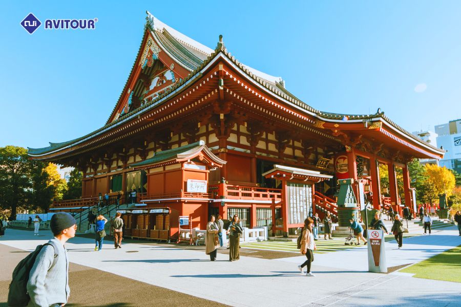 Tham quan chùa Asakusa Kannon: Linh hồn cổ kính giữa Tokyo hiện đại