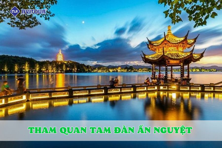 Tham quan vẻ đẹp non nước hữu tình tại Tam Đàn Ấn Nguyệt