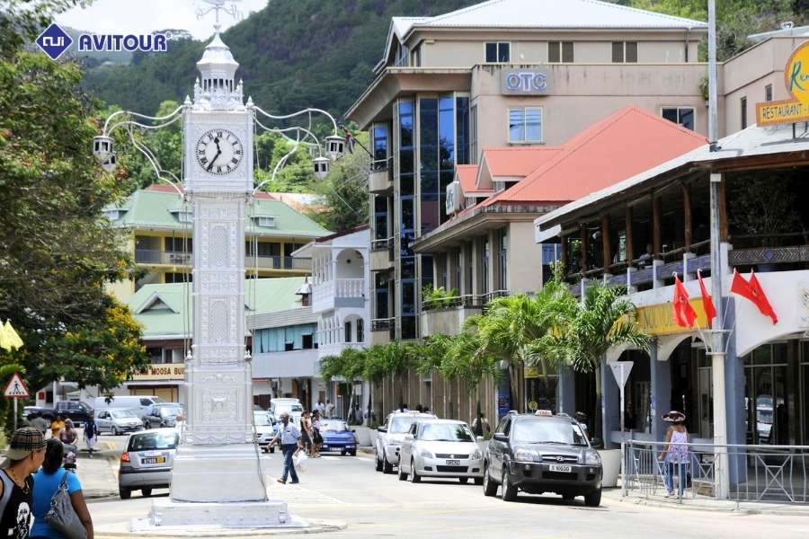 Tháp đồng hồ Victoria - Biểu tượng lịch sử giữa lòng Seychelles