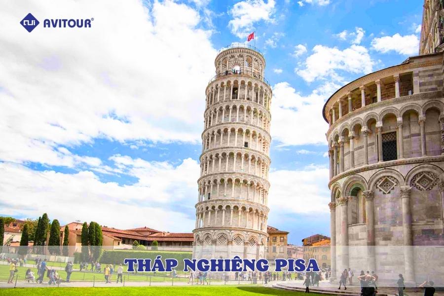 Tháp nghiêng Pisa và trải nghiệm du lịch không thể bỏ lỡ