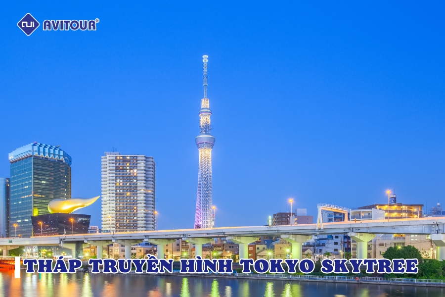 Tháp truyền hình Tokyo Skytree - Thu trọn Tokyo vào tầm mắt