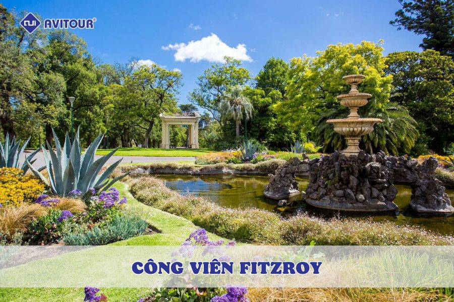 Thời điểm vàng để tận hưởng trọn vẹn vẻ đẹp của công viên Fitzroy
