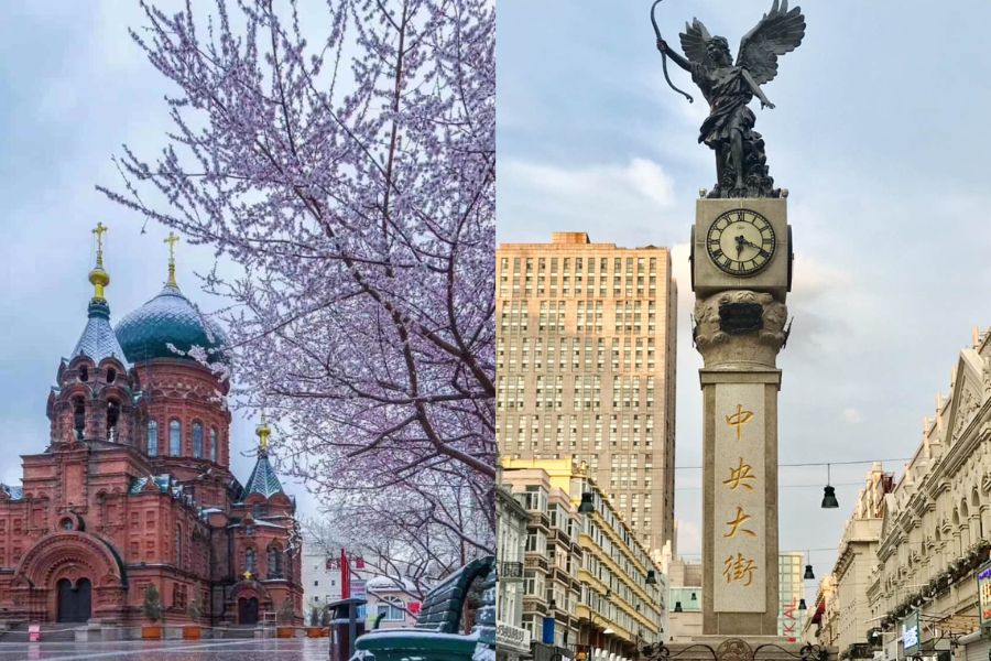 Tới Cáp Nhĩ Tân không thể bỏ qua phố đi bộ Zhongyang