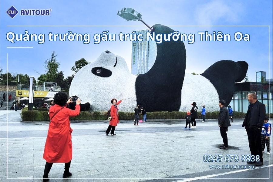 Tour Trung Quốc lễ 2/9: Trùng Khánh - Từ Khí Khẩu cổ trấn - Hồng Nhai Động - Công viên gấu trúc - Tịnh Thổ A Bá - Ngõ rộng ngõ hẹp - Thành Đô - Cửu Trại Câu
