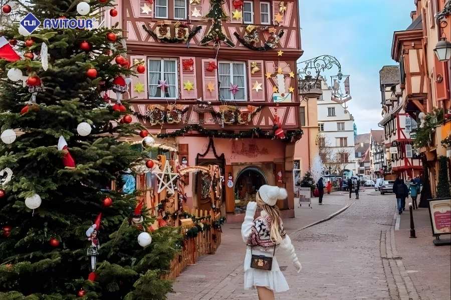 Trải nghiệm du lịch Colmar mùa Giáng sinh đầy màu sắc và lễ hội