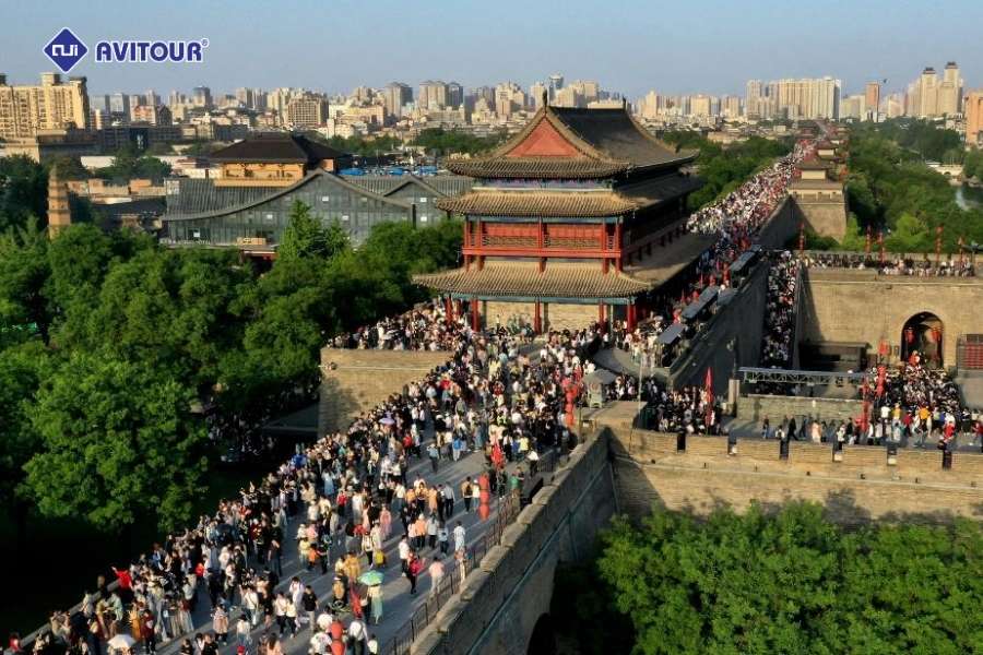 Tường thành cổ Tây An: Chứng nhân nghìn năm của cố đô huyền thoại