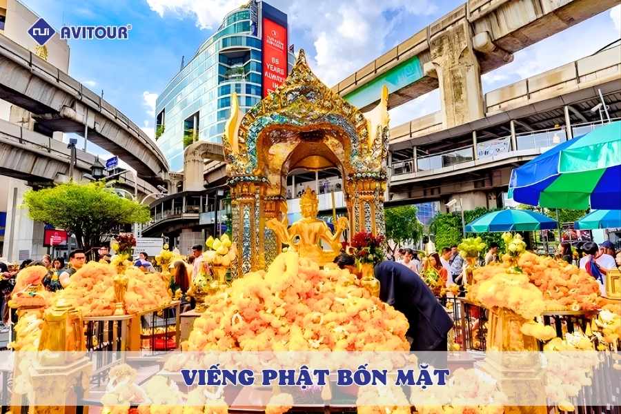 Viếng Phật Bốn Mặt - Khoảng lặng giữa lòng Bangkok náo nhiệt
