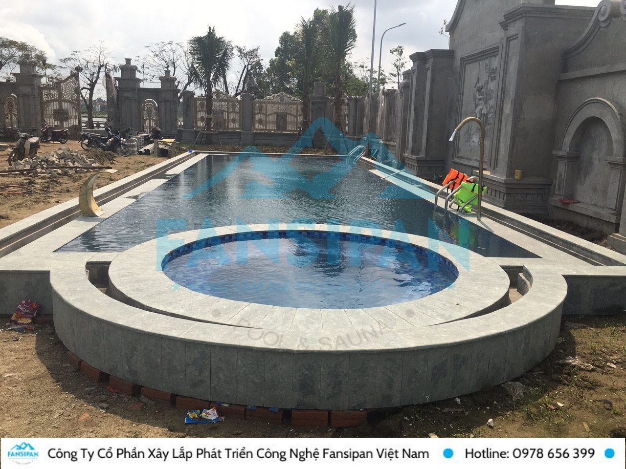 Dự án: Bể Bơi Biệt Phủ Tư Gia