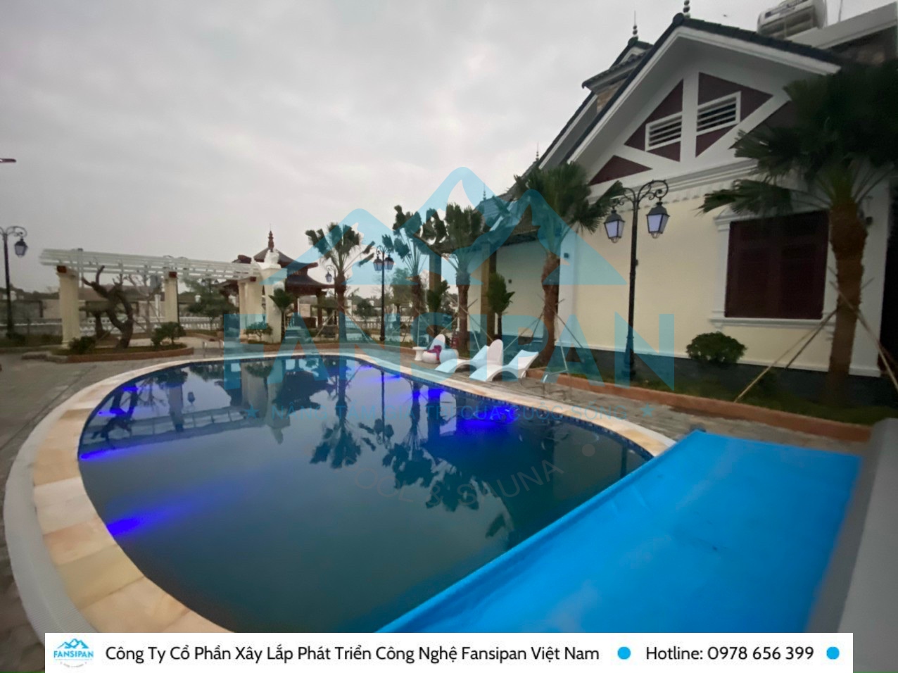 Dự án: Bể Bơi Gia Đình Vĩnh Hào, Nam Định