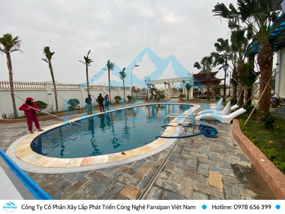 Dự án: Bể Bơi Gia Đình Vĩnh Hào, Nam Định