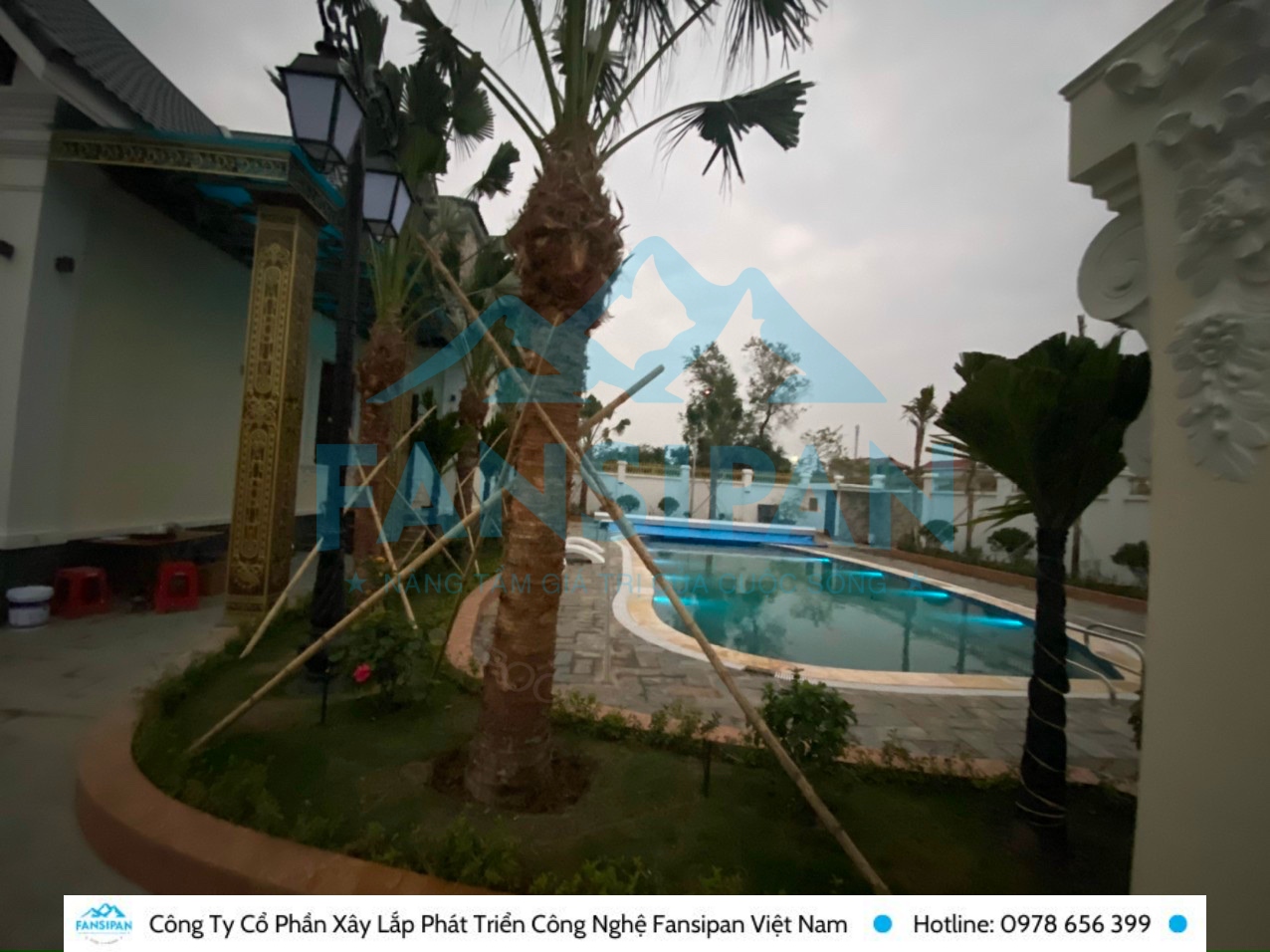 Dự án: Bể Bơi Gia Đình Vĩnh Hào, Nam Định