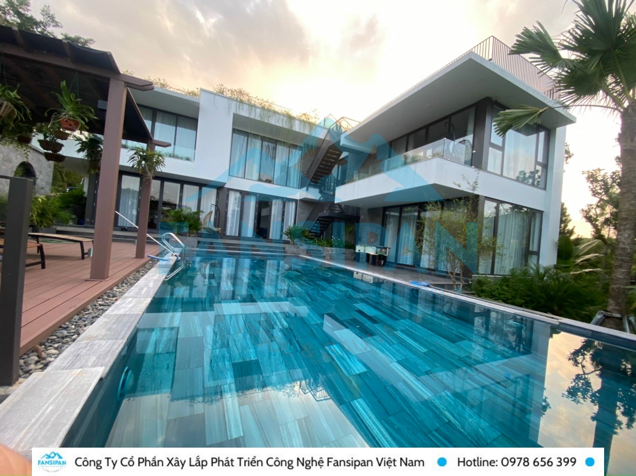 Dự án: Bể Bơi Biệt Thự Tư Gia