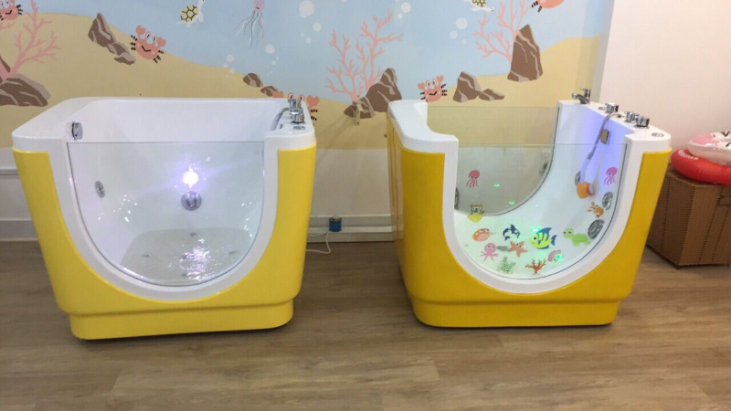 Cách dùng bồn sục trẻ em