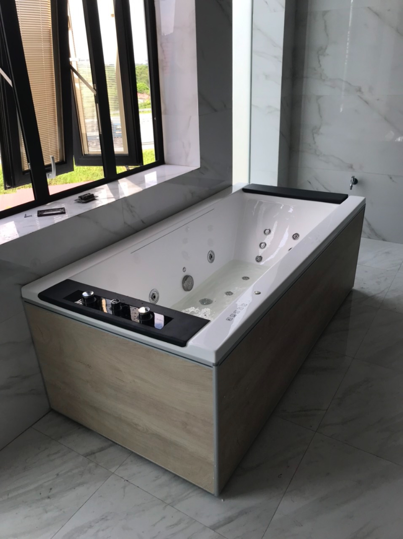 Dưới đây là cách sử dụng bồn tắm massage