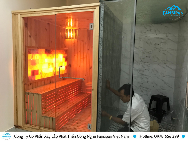 Thi công phòng xông hơi tiêu chuẩn