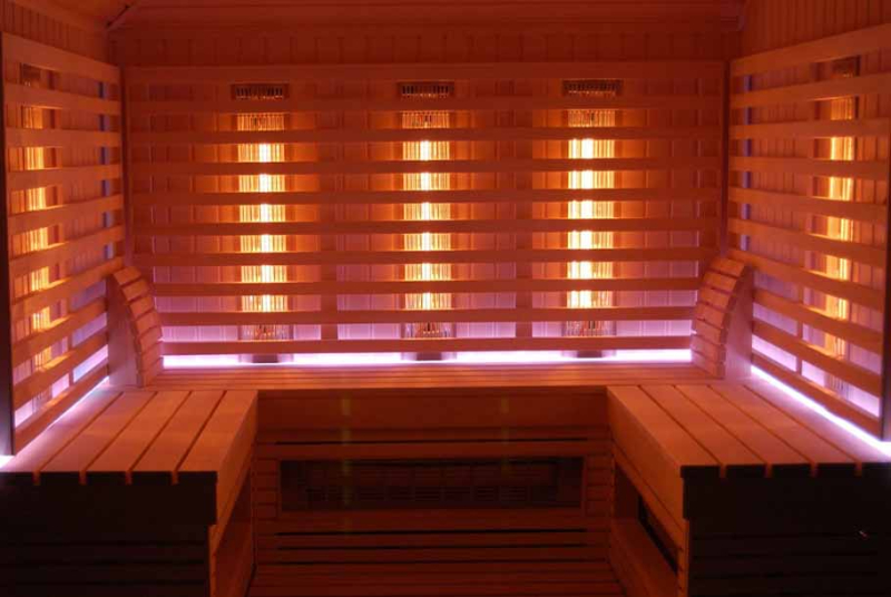 Phòng xông hơi khô bằng tia hồng ngoại
