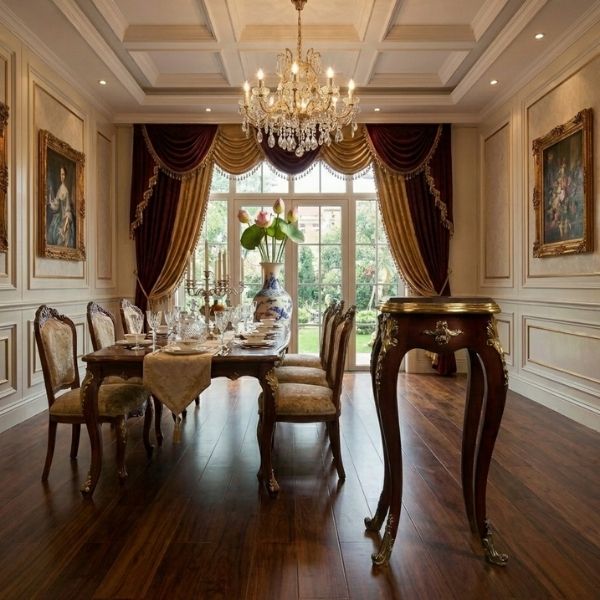 Bàn mai gỗ đôn giúp kích hoạt vượng khí cho chủ nhân