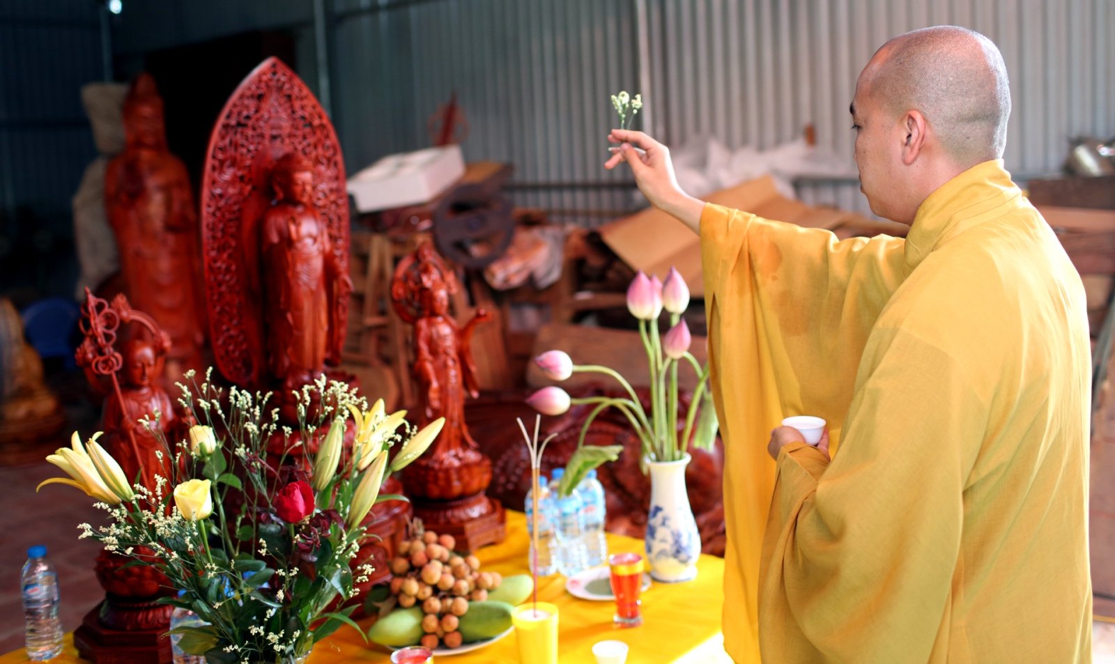 Cách thờ tượng Phật Di Lặc đúng cách sẽ giúp gia tăng hiệu quả, sự phù trợ của Đức Phật