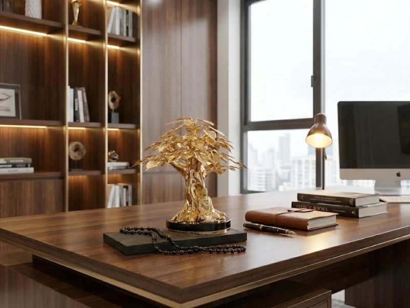 Đặt sản phẩm trên bàn làm việc để chiêu mộ tài lộc, tăng khả năng sáng tạo