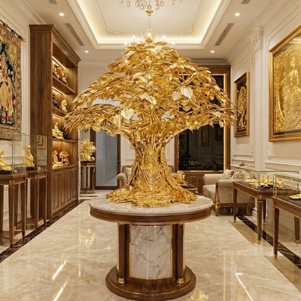 Hình ảnh Cây Bồ Đề tượng trưng cho trí tuệ tối thượng và sự tỉnh thức trong tâm hồn