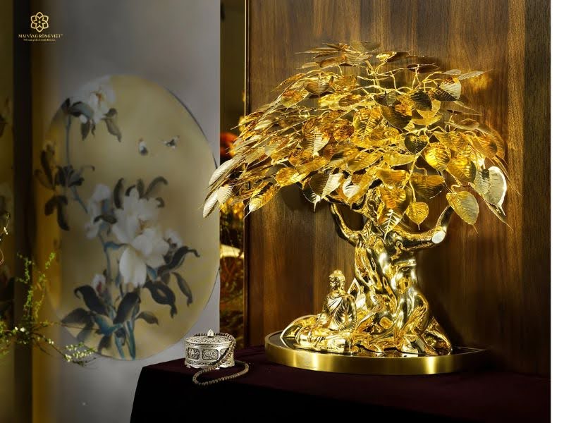 Cây bồ đề mạ vàng